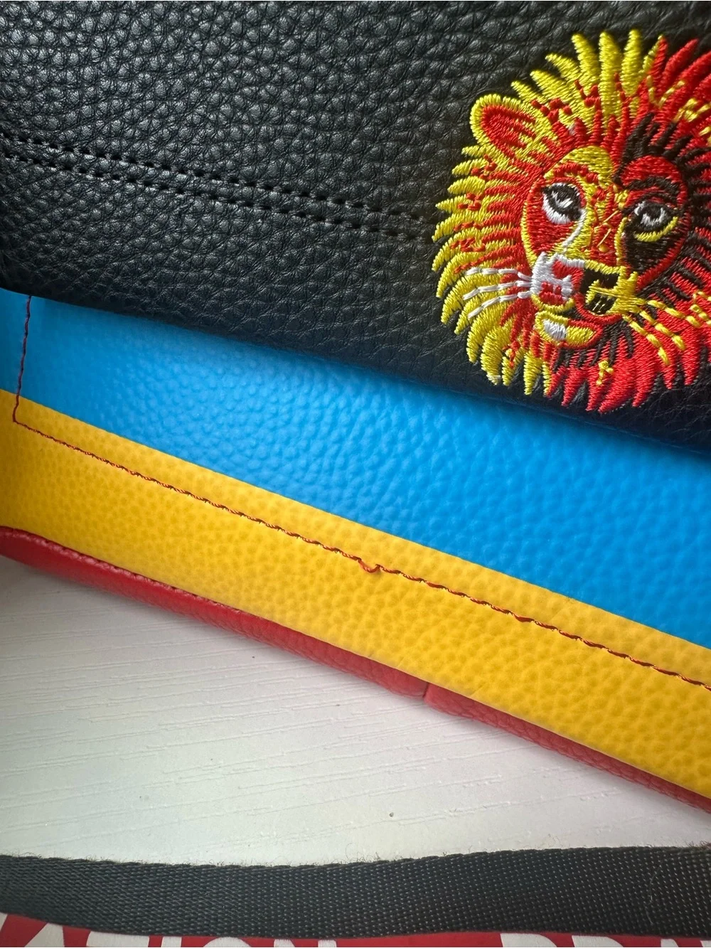Danielle Nicole Harry Potter Colorblock Crossbody in Black, Red, Blue & Yellow - Picture 2 of 14